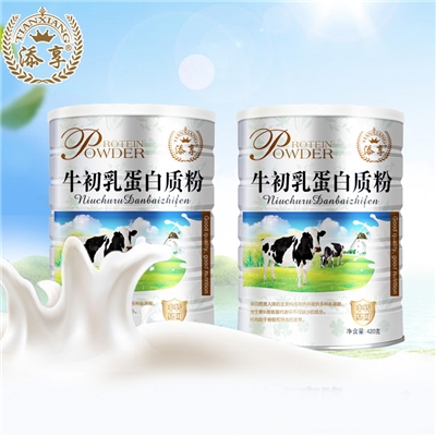 添享 牛初乳蛋白质粉420克/罐