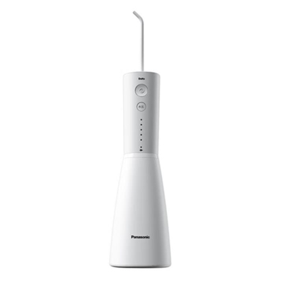 松下（Panasonic）冲牙器洗牙器水牙线 洁牙器去除牙结石 便携式设计 6维呵护5档调节蓝色 EW-1423-W405