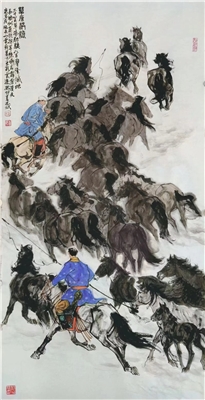 草原洪流 杨志斌