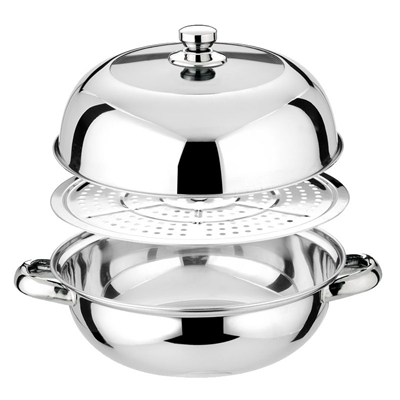 奥丁（adneny）爱厨系列多用节能汤蒸锅汤锅OD-00026（口径28cm材质410不锈钢）