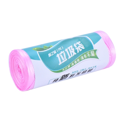柏康 家用垃圾袋5卷100只（颜色随机）